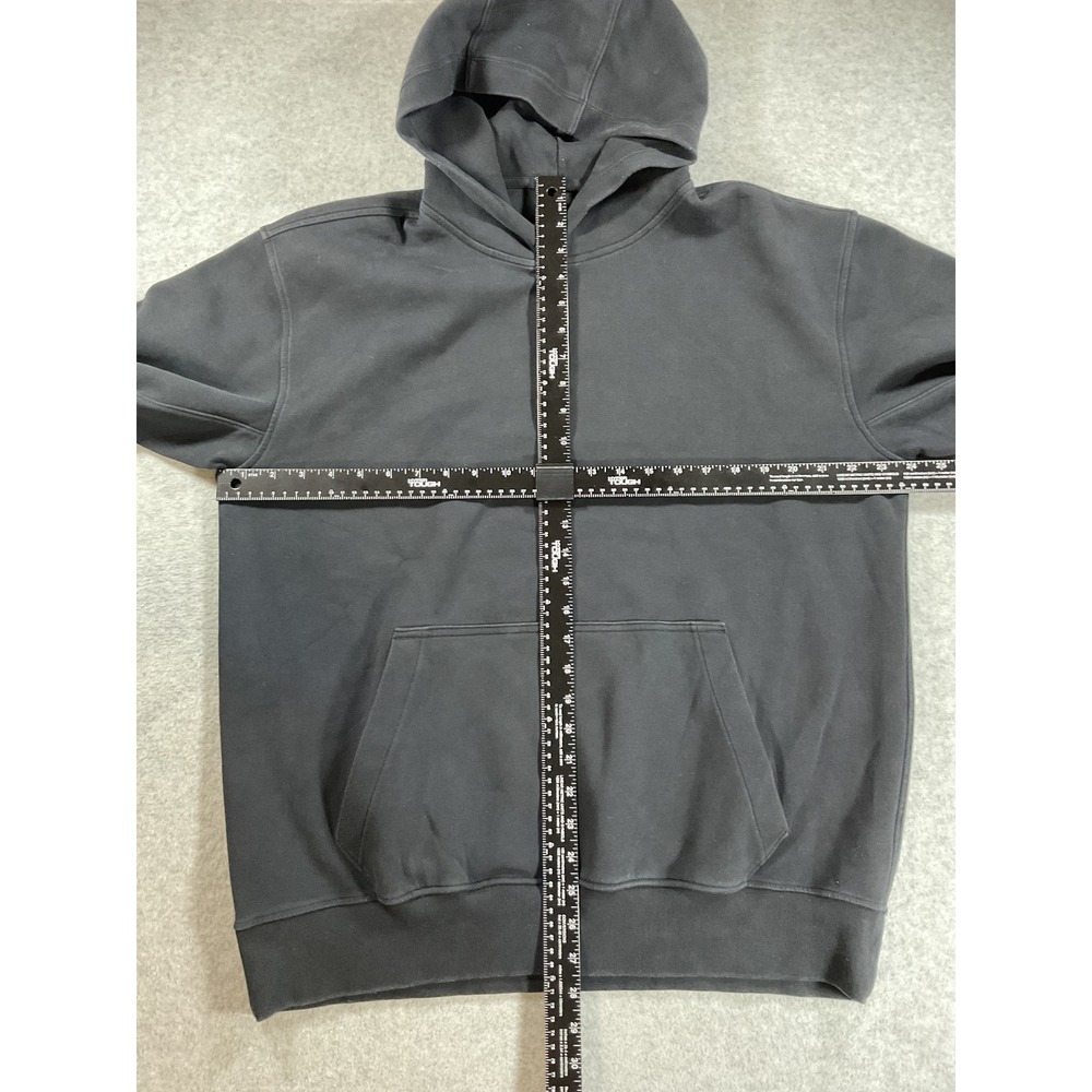 Abercrombie YPB neoKNIT MAX Hoodie Black Mens Large Tall Sweatshirt 2236 - Picture 2 of 7